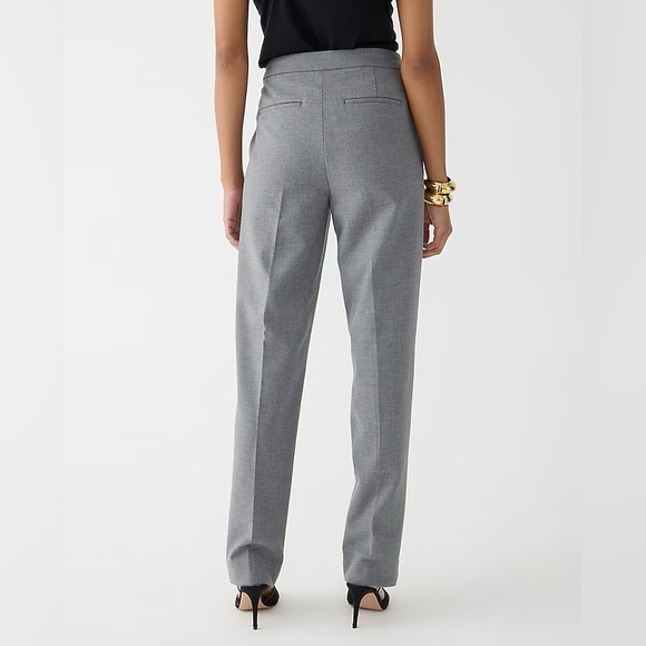 J.Crew Kate straight-leg pant in four-season stretch (grey) - Picture 4 of 14